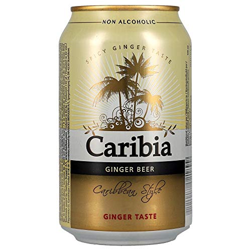 Caribia Ginger Beer Alkoholfrei 24 x 0,33 ltr. von Caribia Ginger Beer Alkoholfrei