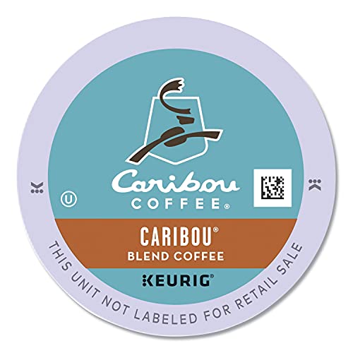Caribou Blend Kaffee, Keurig K-Cup Pods, Medium Roast, 96/Karton (10307) von Caribou Coffee