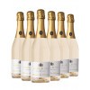 Carl Jung  Blanc de Blancs Chardonnay SEKT schäumendes Getränk aus entalkoholisiertem Wein (6 Flaschen) von Carl Jung