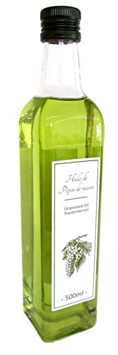 Französisches Traubenkernöl, Huile de Pèpin de raisain, 500ml von Carlant