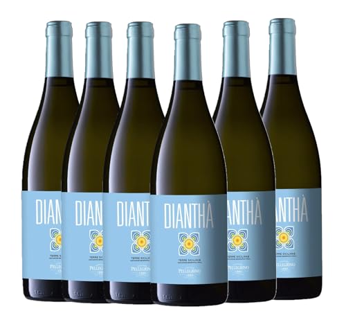 Carlo Pellegrino PELLEGRINO DIANTHA´ TERRE SICILIANE WEIßWEIN TROCKEN [ 6 Flaschen x 750mℓ ] von Carlo Pellegrino