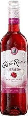 3 Flaschen Carlo Rossi Refresh Pomegranate a 0,75 L 10% vol. Granatapfel von Carlo Rossi