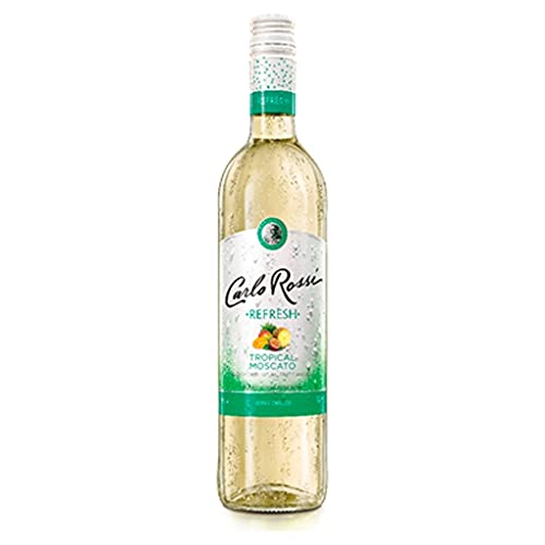 3 Flaschen Carlo Rossi Refresh Tropical Moscato a 0,75 L 10,5% vol. Weißwein 3 Flaschen Carlo Rossi Refresh Tropical Moscato a 0,75 L 10,5% vol. Weißwein von Carlo Rossi