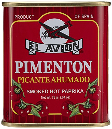 El Avion Pimenton Picante Ahumado, 5er Pack (5 x 75 g) von Carmen & Lola Eat España!