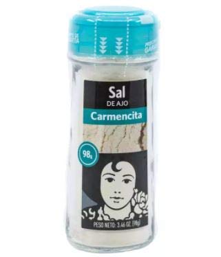 Carmencita Knoblauchsalz, 98 g, ideal für Hackfleisch, Fisch, Gemüse, Suppe und Nudeln von Carmencita