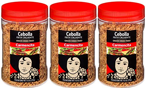 Carmencita Knusprig Gebratene Zwiebeln 270 gr. - [Pack 3] von Carmencita