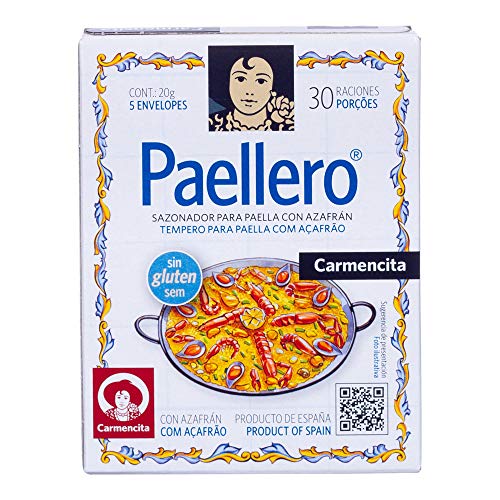 Carmencita Paella Gewürzmischung 5x4g von Paellero