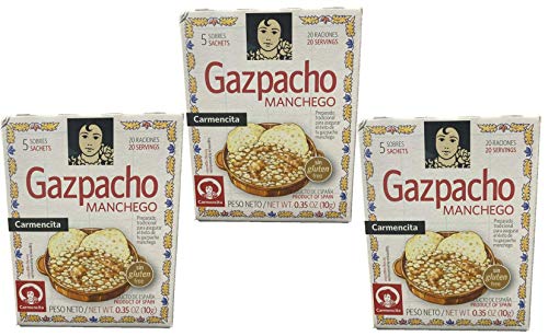 Carmencita Würzmittel für Gazpacho Manchego 10 gr. - [Pack 3] von Carmencita