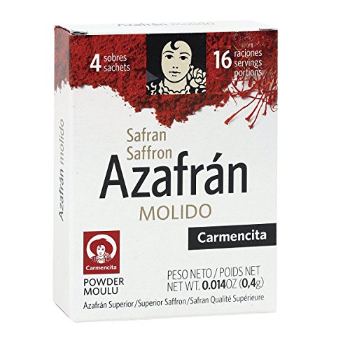 Karmenta Safran gemahlene Box mit 4 Umschlägen Karmenta Safran gemahlene Box mit 4 Umschlägen von Carmencita