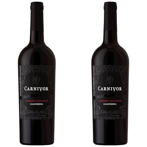 Carnivor Cabernet Sauvignon Trocken, 750ml (Packung mit 2) von Carnivor Wines