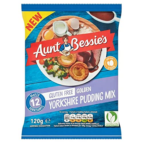Tante Bessie's Glutenfreier Golden Yorkshire Pudding-Mix von CAROUF