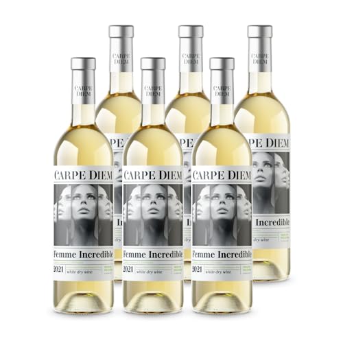 Femme Incredible 2021-6 Stück Weißwein trocken aus Moldawien - Carpe Diem - Ostblockweine Femme Incredible 2021-6 Stück Weißwein trocken aus Moldawien - Carpe Diem - Ostblockweine von Carpe Diem Wine