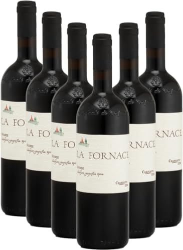 La Fornace Rosso Toscano IGT Carpineto Rotwein 6 x 0,75l VINELLO - 6 x Weinpaket inkl. kostenlosem VINELLO.weinausgießer von Carpineto