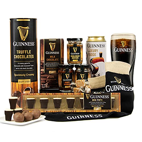 Offizieller Guinness-Speisenkorb von Carrolls Irish Gifts