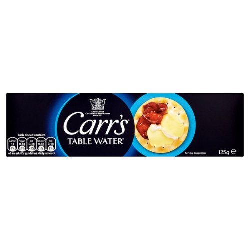 Carr's Tischwasser 12x125g Carr's Tischwasser 12x125g von Carr's