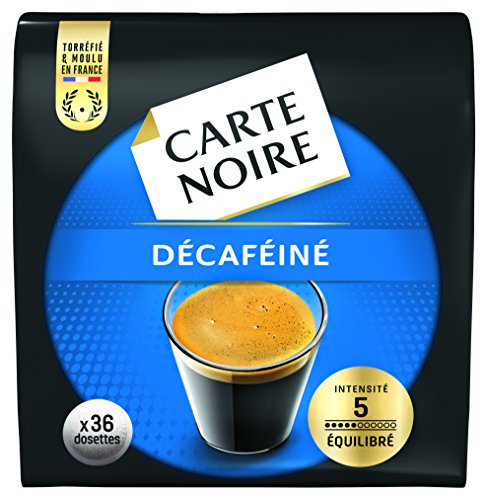 Carte Noire entkoffeiniert Schwarz Card no. 5-180 weiche hülsen (Set von 5 x 36) von Carte Noire