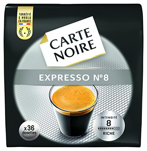 Carte Noire schwarz Espresso Classic-Karte no. 8-180 Flexible hülsen (los 5 x 36) von Carte Noire