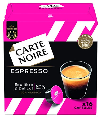 Carte Noire schwarz Espresso-Karte Balance/empfindliche 128g - Set von 3 von Carte Noire