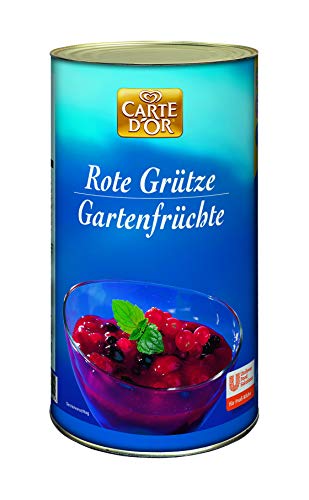 Carte d'Or Rote Grütze (Gartenfrüchte Beerenmischung) 1er Pack (1 x 1,7 kg) von Carte d'Or