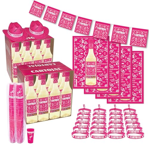 Cartojal Clase Mundial Pack - 24 Flaschen à 75 cl - Sortenreiner Moscatel-Likörwein - (PET-Flasche) Cartojal Clase Mundial Pack - 24 Flaschen à 75 cl - Sortenreiner Moscatel-Likörwein - (PET-Flasche) von Cartojal