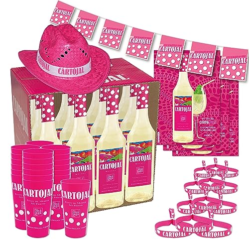 Cartojal Profesional Pack - 12 Flaschen à 75 cl - Sortenreiner Moscatel-Likörwein - (PET-Flasche) Cartojal Profesional Pack - 12 Flaschen à 75 cl - Sortenreiner Moscatel-Likörwein - (PET-Flasche) von Cartojal