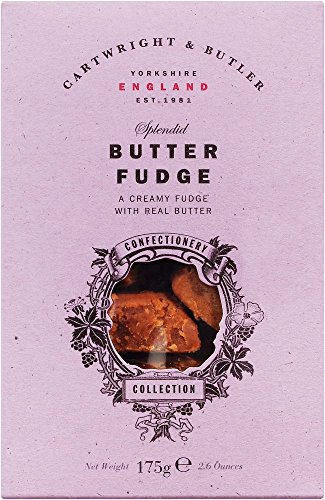 Cartwright & Butler Butter Fudge in carton, Weichkaramell mit Butter, 1er Pack (1 x ) von Cartwright & Butler