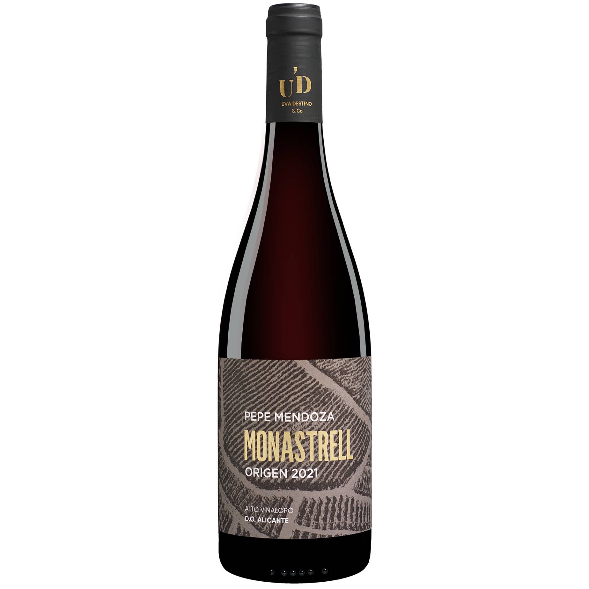 Pepe Mendoza Monastrell Origen 2021  0.75L 13.5% Vol. Rotwein Trocken aus Spanien von Casa Agrícola