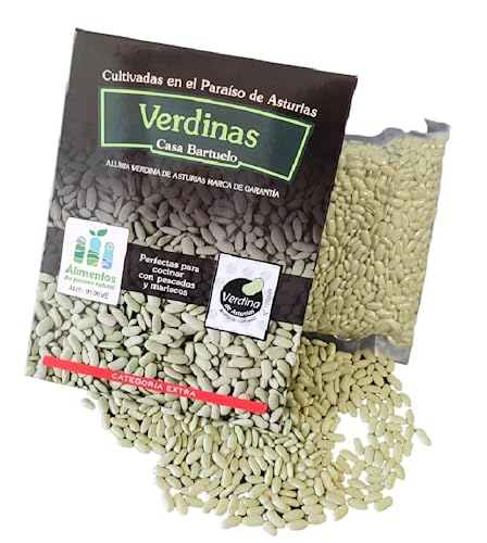 CASA BARTUELO - Faba Verdina – Verdina de Asturien – Marke Garantie - Paradies von Asturien - 500 gr - DOP - Lebensmittel des Naturparadieses von Casa Bartuelo