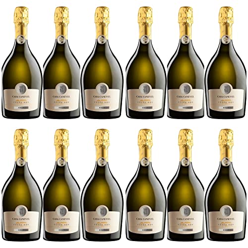 Casa Canevel Cuvée Oro Spumante brut Prosecco Schaumwein Italien I Versanel Paket (12 x 0,75l) Casa Canevel Cuvée Oro Spumante brut Prosecco Schaumwein Italien I Versanel Paket (12 x 0,75l) von Casa Canevel