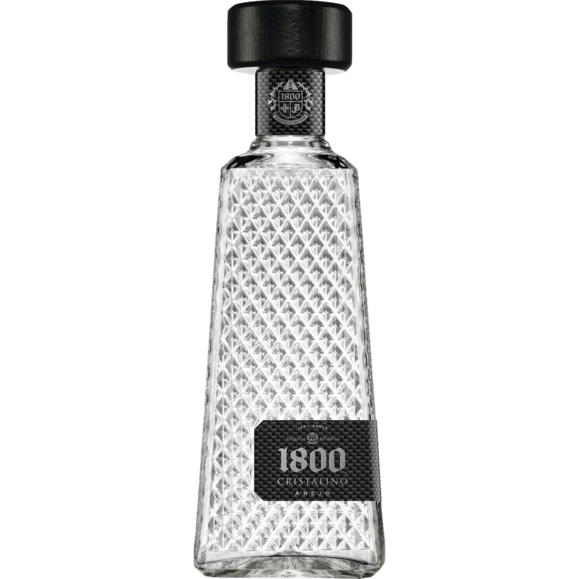 1800 Cristalino Tequila, Mexiko, 0,7 L, 38% Vol., Spirituosen von Casa Cuervo, S.A.DE C.V., Rio Churubusco N.0213, 08400 Ciudad de Mexico CP, Mexiko