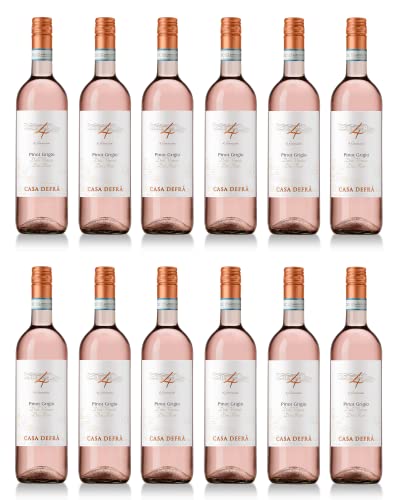 12x 0,75l - Casa Defrà - "4 Generazioni" - Pinot Grigio Rosé - Veneto D.O.P. - Italien - Rosé-Wein trocken von Casa Defrà "4 Generazioni"