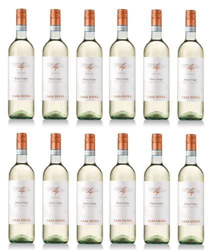 12x 0,75l - Casa Defrà - "4 Generazioni" - Pinot Grigio - Veneto D.O.P. - Italien - Weißwein trocken von Casa Defrà "4 Generazioni"