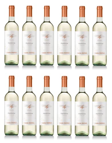 12x 0,75l - 2023er - Casa Defrà - 4 Generazioni - Chardonnay - Veneto I.G.P. - Italien - Weißwein trocken 12x 0,75l - 2023er - Casa Defrà - 4 Generazioni - Chardonnay - Veneto I.G.P. - Italien - Weißwein trocken von Casa Defrà