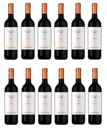 12x 0,75l - 2023er - Casa Defrà - 4 Generazioni - Merlot - I.G.P. - Italien - Rotwein trocken 12x 0,75l - 2023er - Casa Defrà - 4 Generazioni - Merlot - I.G.P. - Italien - Rotwein trocken von Casa Defrà