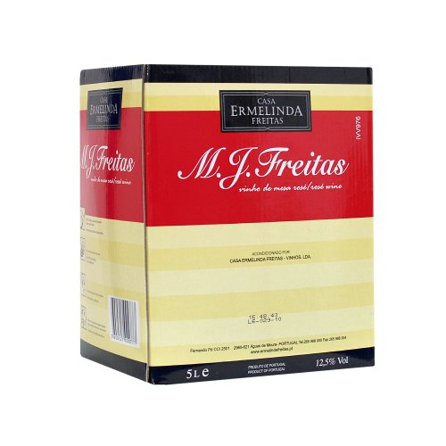 M.J. Freitas Vinho de Mesa Rosé, 5 Liter (Rosé aus Portugal, Vinho de Mesa) Castelao Frances M.J. Freitas Vinho de Mesa Rosé, 5 Liter (Rosé aus Portugal, Vinho de Mesa) Castelao Frances von Casa Ermelinda Freitas, Vinhos Lda.