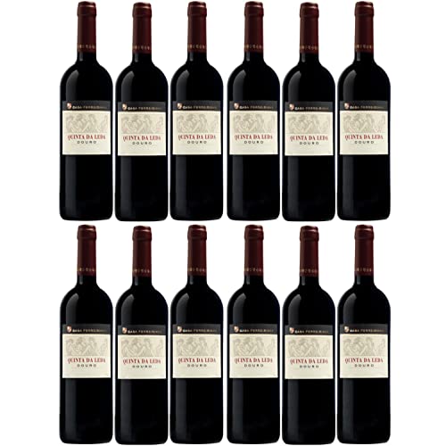 Casa Ferreirinha Quinta da Leda Douro Rotwein Wein trocken DOP I VerSanel Paket (12 Flaschen) von Casa Ferreirinha