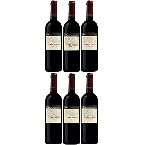 Casa Ferreirinha Quinta da Leda Douro Rotwein Wein trocken DOP I Versanel Paket (6 Flaschen) von Casa Ferreirinha