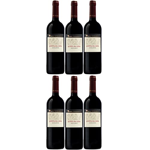 Casa Ferreirinha Quinta da Leda Douro Rotwein Wein trocken DOP I Versanel Paket (6 Flaschen) von Casa Ferreirinha