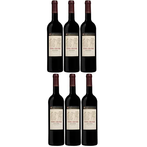 Casa Ferreirinha Vinha Grande Douro Rotwein Wein trocken DOP Portugal I Versanel Paket (6 Flaschen) von Casa Ferreirinha