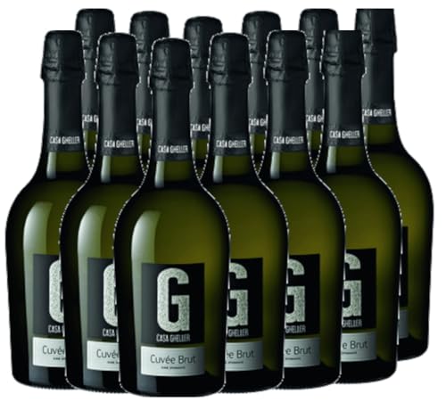 Cuvée Brut Spumante Casa Gheller Schaumwein 12 x 0,75l VINELLO - 12 x Weinpaket inkl. kostenlosem VINELLO.weinausgießer Cuvée Brut Spumante Casa Gheller Schaumwein 12 x 0,75l VINELLO - 12 x Weinpaket inkl. kostenlosem VINELLO.weinausgießer von Casa Gheller