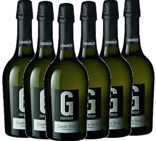 Cuvée Brut Spumante Casa Gheller Schaumwein 6 x 0,75l VINELLO - 6 x Weinpaket inkl. kostenlosem VINELLO.weinausgießer Cuvée Brut Spumante Casa Gheller Schaumwein 6 x 0,75l VINELLO - 6 x Weinpaket inkl. kostenlosem VINELLO.weinausgießer von Casa Gheller