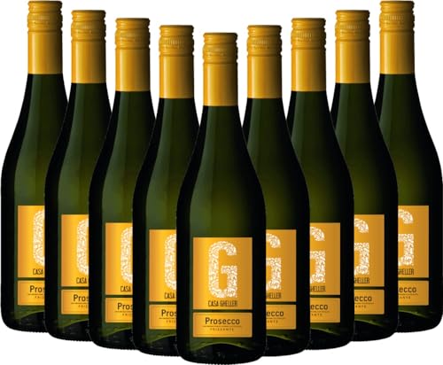 Prosecco Frizzante Treviso DOC Casa Gheller Perlwein 9 x 0,75l VINELLO - 9 x Weinpaket inkl. kostenlosem VINELLO.weinausgießer Prosecco Frizzante Treviso DOC Casa Gheller Perlwein 9 x 0,75l VINELLO - 9 x Weinpaket inkl. kostenlosem VINELLO.weinausgießer von Casa Gheller