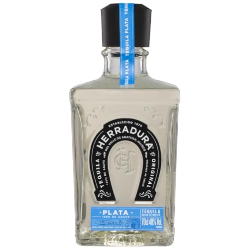 1 Flasche Tequila Herradura Plata - 100% Agave - 40% Vol. (1 x 0.7 l) / 45 Tage Fassreife/Amerikanische Weißeiche von Casa Herradura