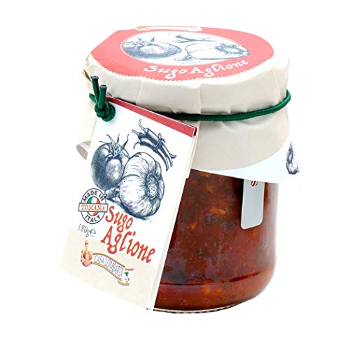 "Aglione" Tomaten-Knoblauch-Sauce 180 gr "Aglione" Tomaten-Knoblauch-Sauce 180 gr von Casa Lombardi