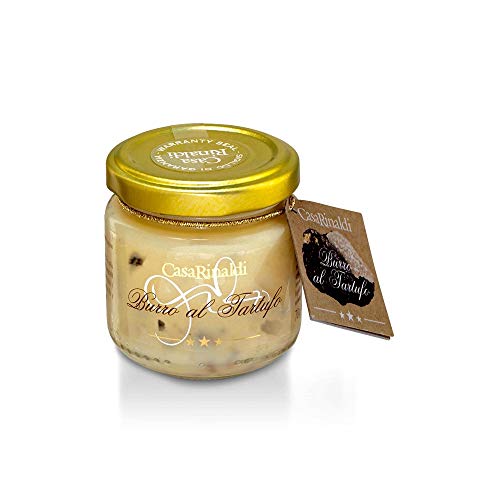Casa Rinaldi - Trüffelaromatisierte Butter, intensiver und aromatischer Geschmack, 70 g Glas von Casa Rinaldi