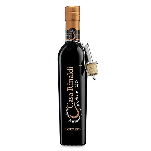 Casa Rinaldi - Balsamico di Modena IGP, Heiliger Most, Samtiger, süßer und leicht saurer Geschmack, Dichte von 1.30, 250 ml Flasche von Casa Rinaldi