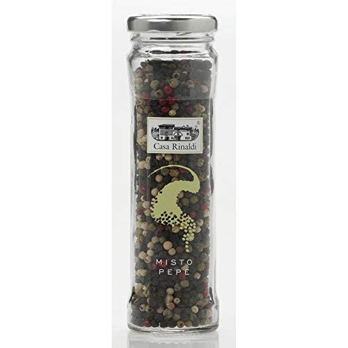 Casa Rinaldi Gemischter Pfeffer im Vorratsglas zum schrauben 45g Casa Rinaldi Gemischter Pfeffer im Vorratsglas zum schrauben 45g von Casa Rinaldi
