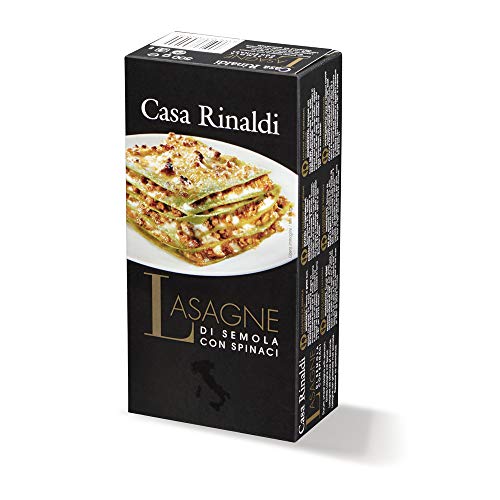 Casa Rinaldi - Griess-Lasagne mit Spinat -Küchenfertig- 500g von Casa Rinaldi