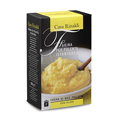 Casa Rinaldi Maismehl für Polenta fein gemahlen in einer Packung 375g von Casa Rinaldi