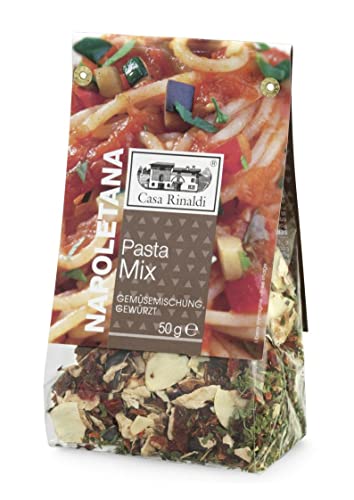 Casa Rinaldi Pasta Mix Napoletana - Würzmischung für die Zubereitung von Pasta alla´Napoletana (1 x 50 g) von Casa Rinaldi